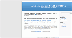 Desktop Screenshot of efile.andersonlaw.net